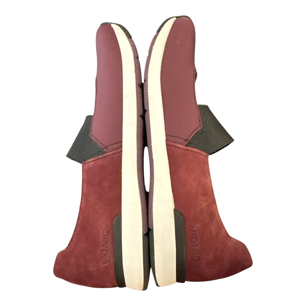 Vionic Cadee Sneaker Women 11 Wine Burgundy Slip On Mary Jane 10010027 - Picture 5 of 7
